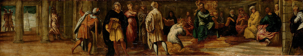 Bathseba vor David - Jacopo Tintoretto image 1 tableau peint à l’huile sur toile