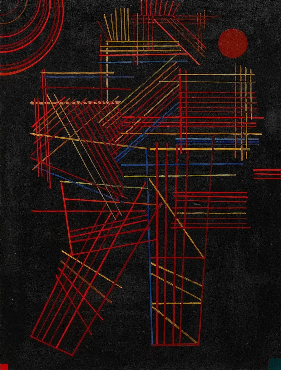 Bastones de colores - Vassily Kandinsky
