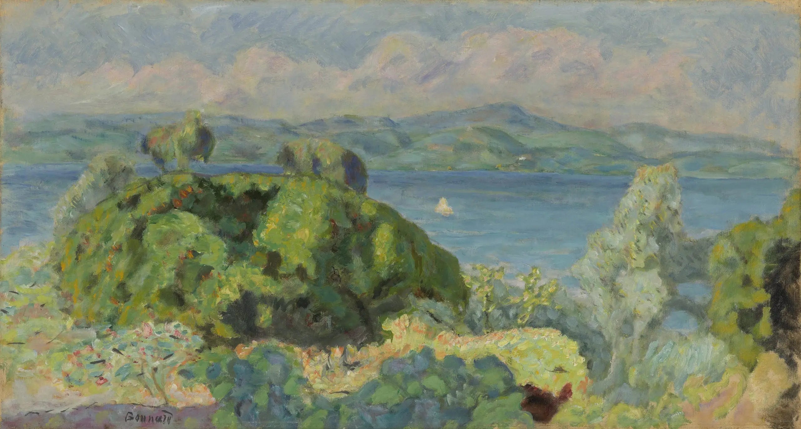 Beau temps orageux - Pierre Bonnard image 1 reproduction d’œuvre d’art à l’huile