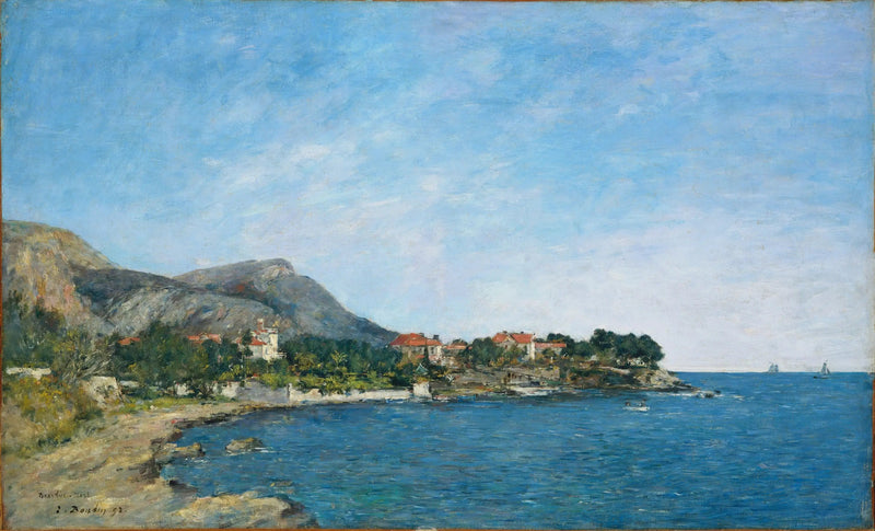 Beaulieu, La bahía de Fourmis - Eugène Boudin