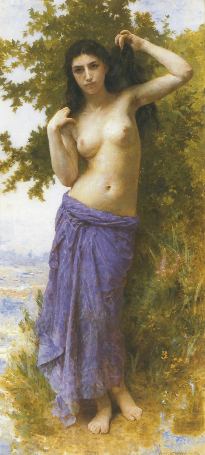 Belleza románica - Bouguereau