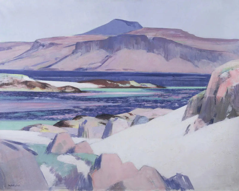 Ben More en la isla de Mull, Hébrides interiores - Francis Cadell