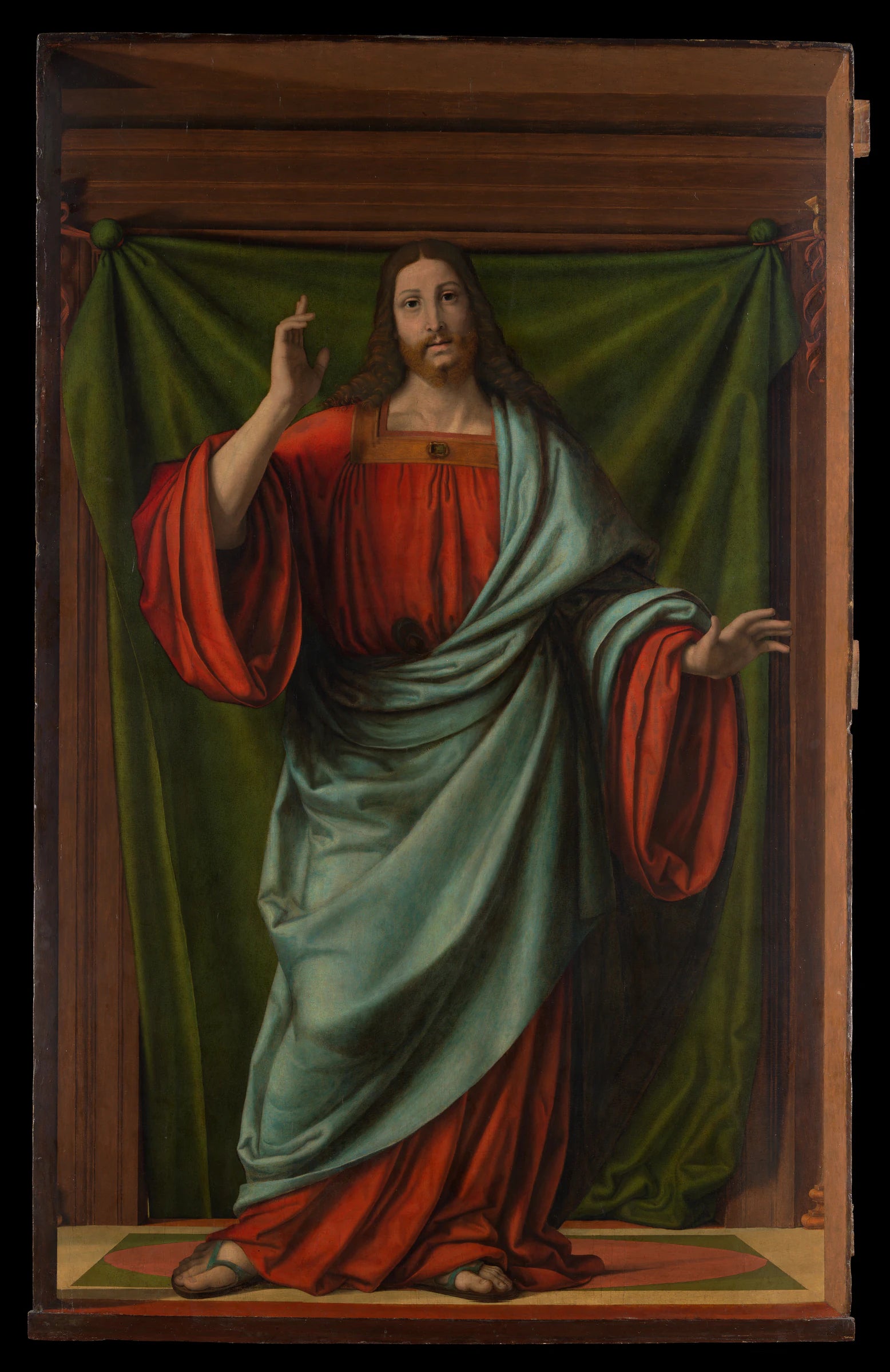 Bénédiction du Christ - Andrea Solario