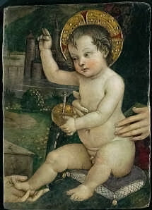 Bendición del Niño Jesús - Pinturicchio