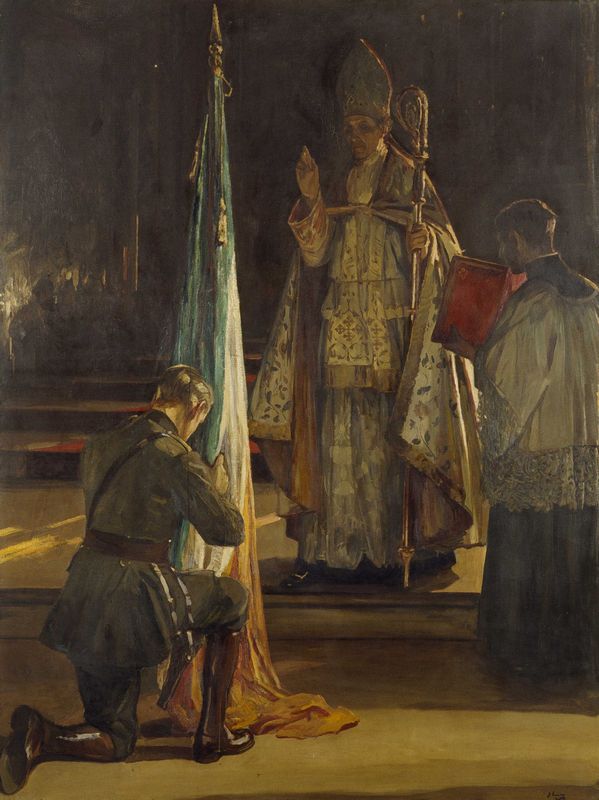 Bendición de los colores. - John Lavery