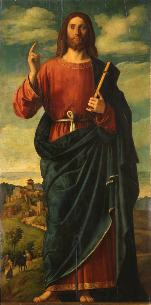 Bendición de Cristo - Cima da Conegliano