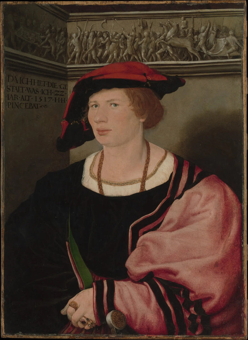 Benedikt von Hertenstein (nacido aproximadamente en 1495, fallecido en 1522) - Hans Holbein el Joven