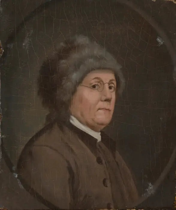 Benjamin Franklin (1706-1790), Licenciado en Artes (honorario) 1763 - John Trumbull