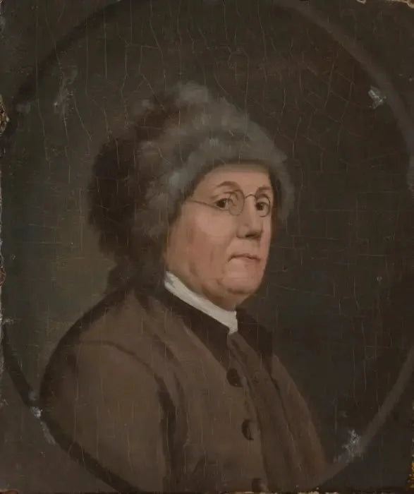 Benjamin Franklin (1706-1790), Licenciado en Artes (honorario) 1763 - John Trumbull