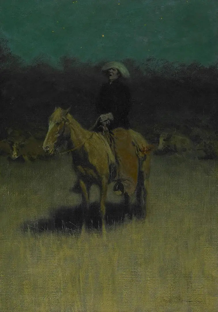 Cuna del vaquero - Frederic Remington