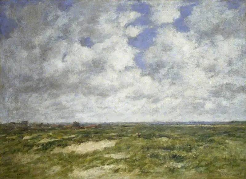 Berck, paisaje nublado - Eugène Boudin