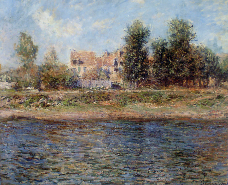 La Berge de la Seine en Lavacourt W615 - Claude Monet