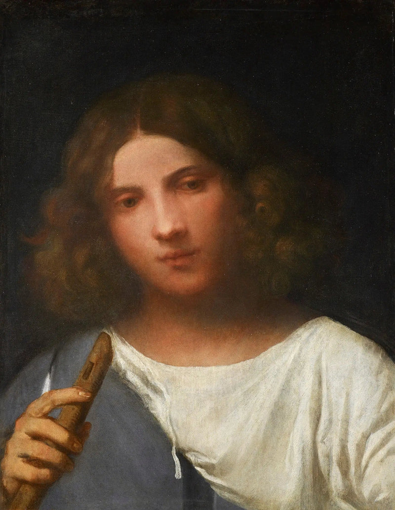 Berger a la flauta - Titian