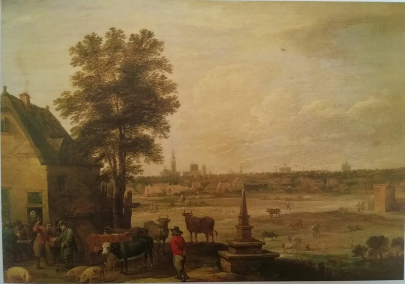 Berger en una posada - David Teniers el Joven