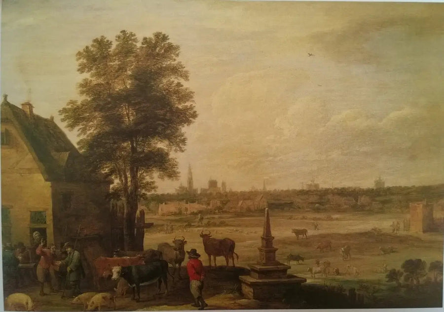 Berger en una posada - David Teniers el Joven