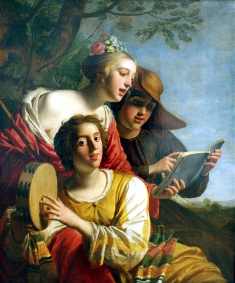 Bergères cantantes - Gerrit van Honthorst