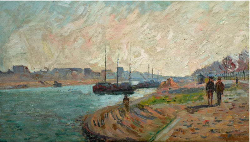 Orillas del Sena en París - Armand Guillaumin