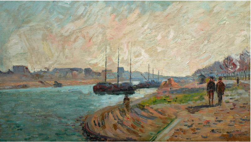 Orillas del Sena en París - Armand Guillaumin