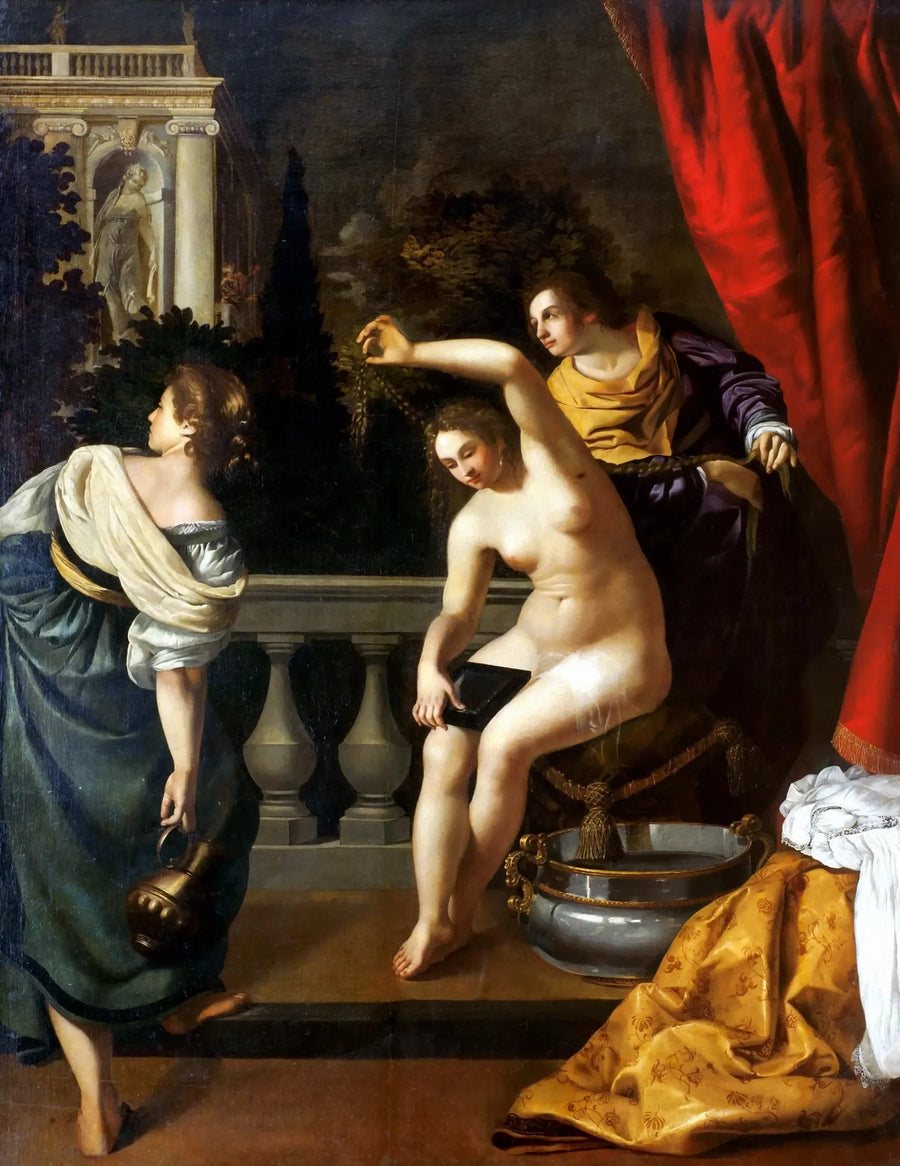 Betsabé - Artemisia Gentileschi
