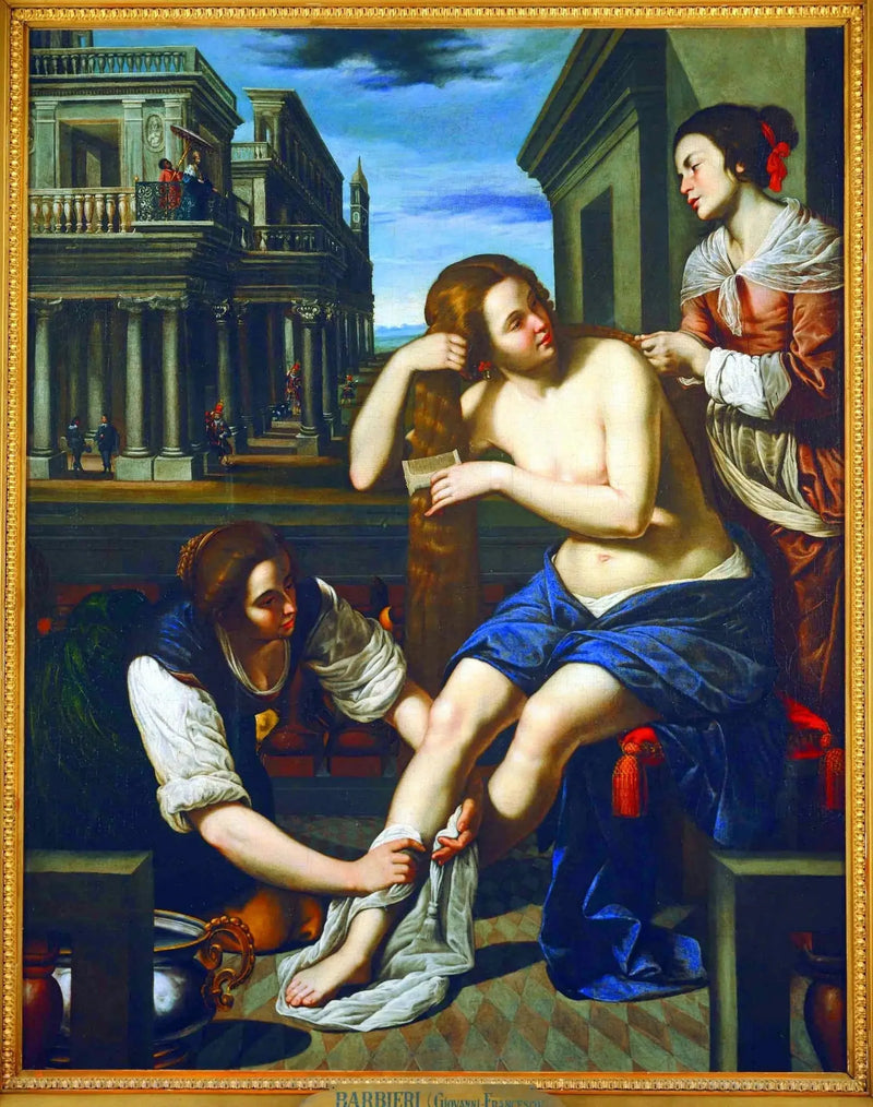 Betsabé en el baño - Artemisia Gentileschi