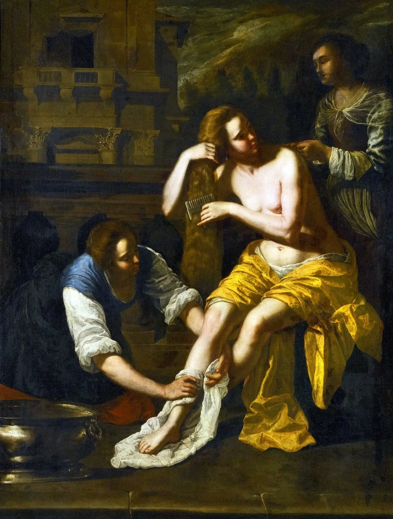 Betsabé en el baño - Artemisia Gentileschi
