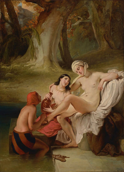Bethsabée au bain - Francesco Hayez - Alpha Reproduction