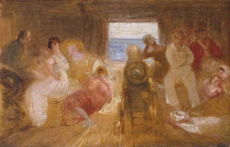 Entre Cubiertas - J. M. W. Turner
