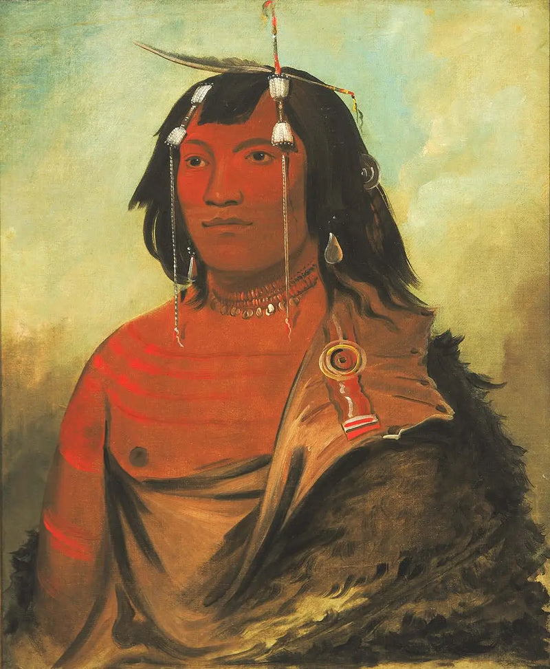 Biéets-ee-cure, Hombre Muy Suave - George Catlin