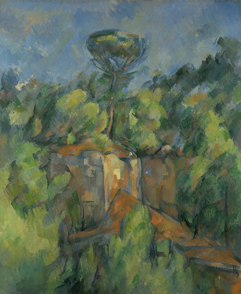 Cantera de Bibémus - Paul Cézanne