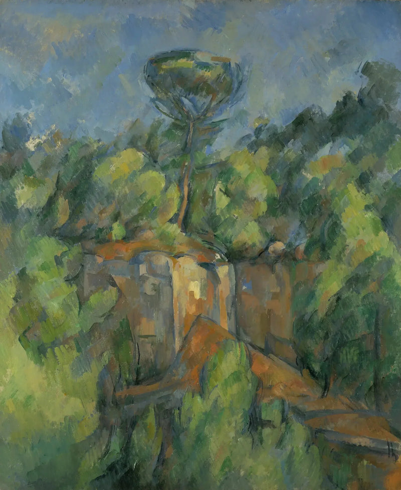 Cantera de Bibémus - Paul Cézanne