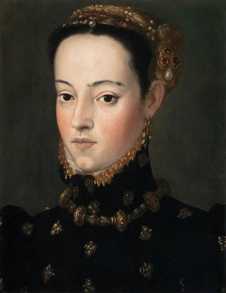 Retrato de una archiduquesa (¿Archiduquesa Helena o Barbara?) - Giuseppe Arcimboldo
