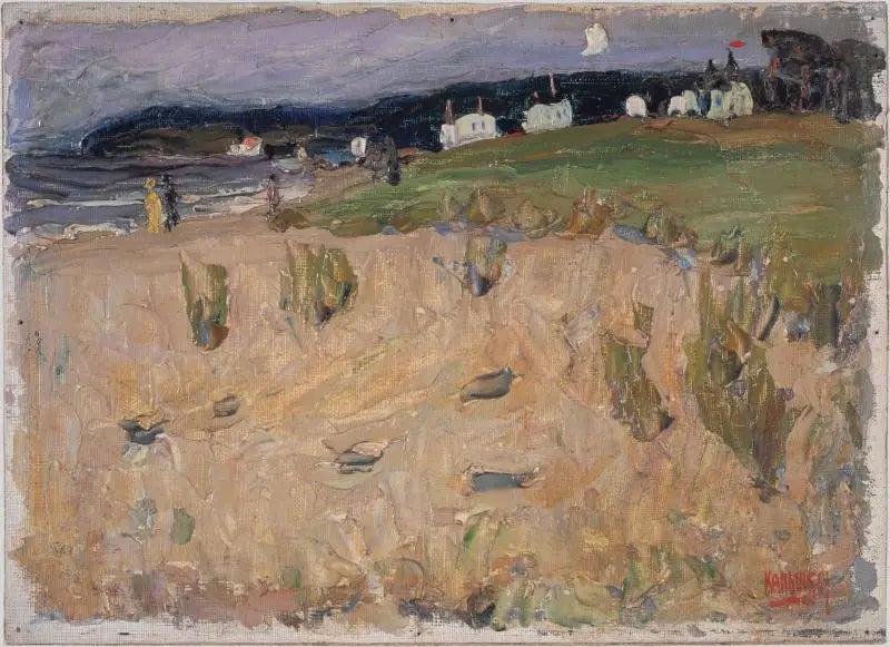 Binz en Rügen (Crepúsculo) - Vassily Kandinsky