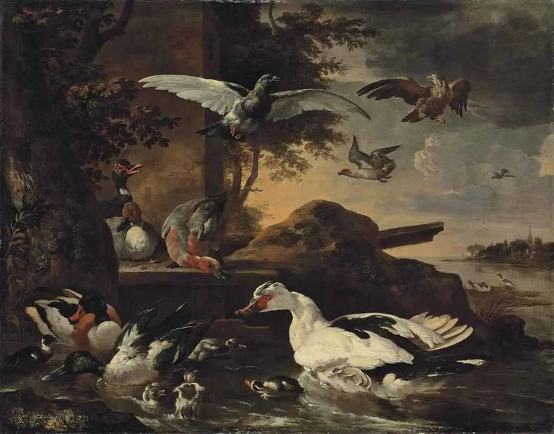 Q134595477 - Melchor de Hondecoeter