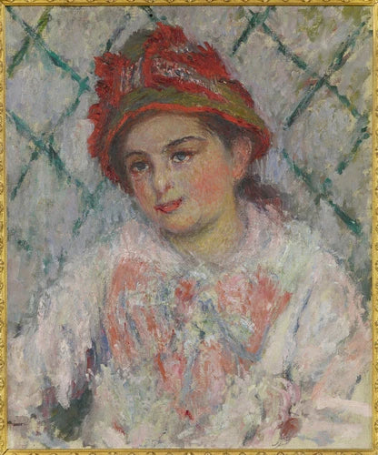 Blanche Hoschedé niña W619 - Claude Monet