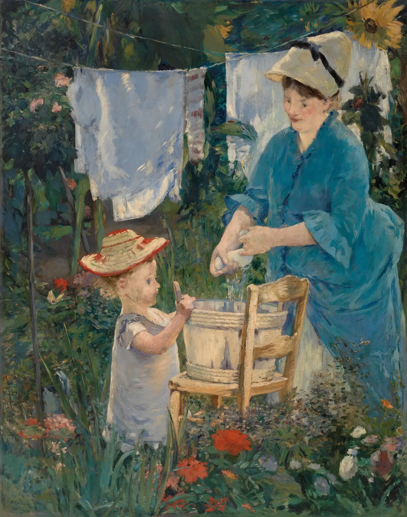 Lavandería (La Ropa) - Édouard Manet