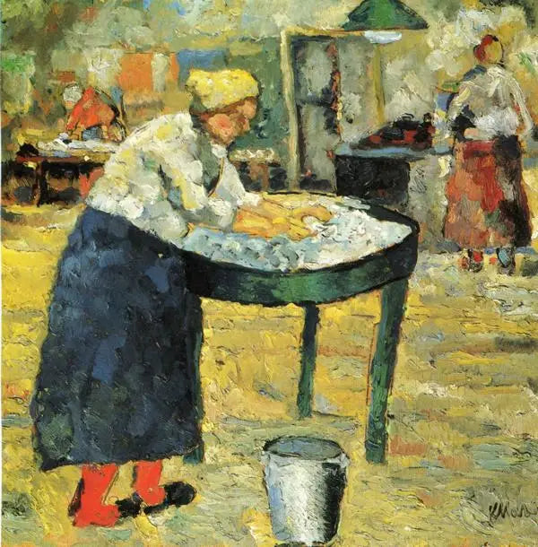 Lavandera - Kazimir Malevich