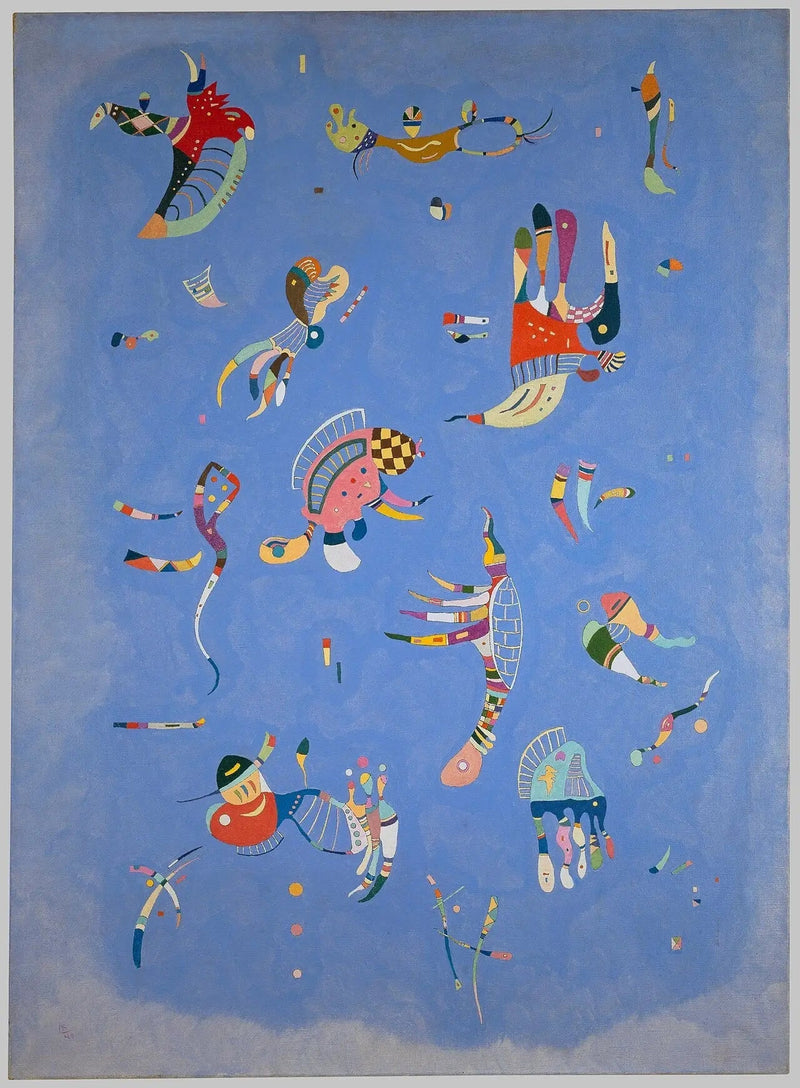 Azul del cielo - Vassily Kandinsky