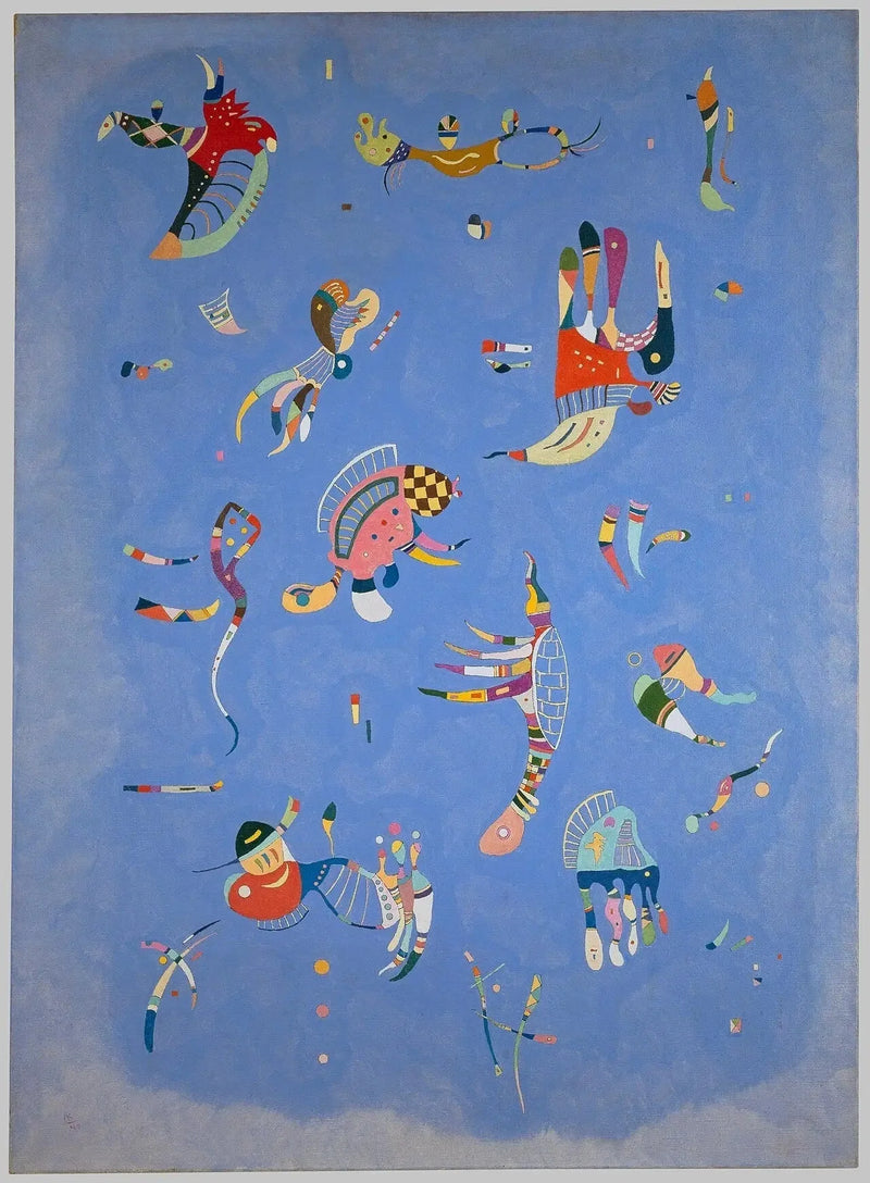 Azul del cielo - Vassily Kandinsky