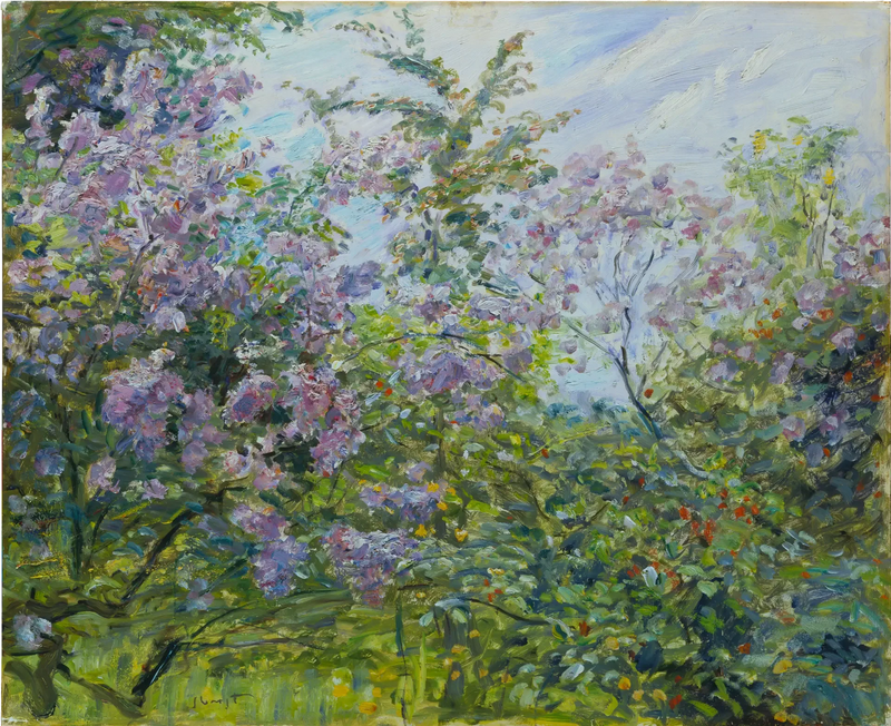 Lila en flor - Max Slevogt
