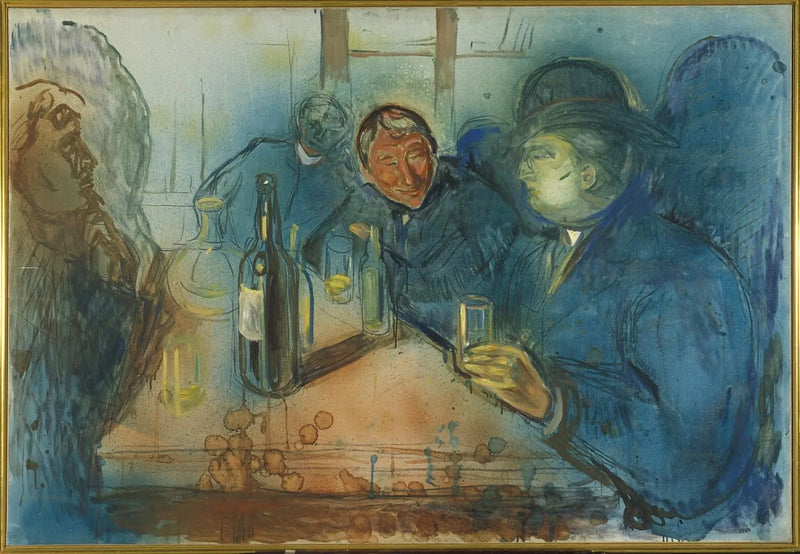 Gitanos de Kristiania - Edvard Munch