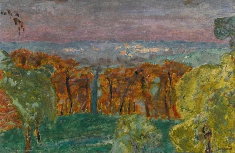 Madera en Otoño - Pierre Bonnard
