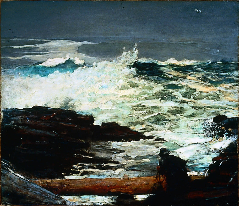 Bois flotté - Winslow Homer image 1 copie peinte à la main à l’huile