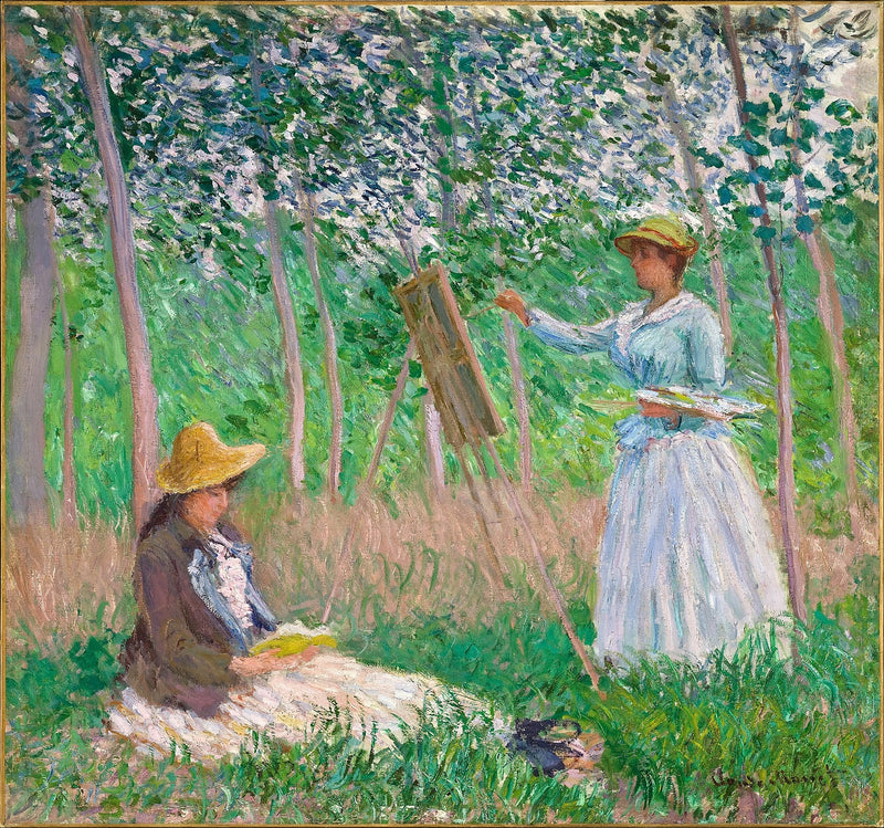En el bosque de Giverny W1131 - Claude Monet