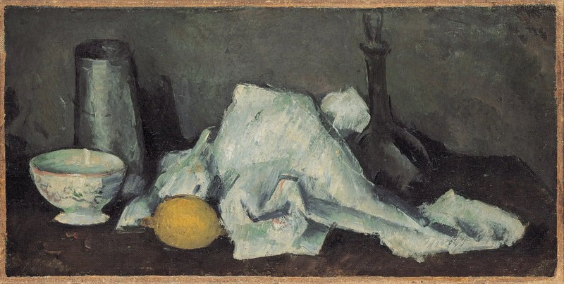 Caja de leche y limón, II - Paul Cézanne