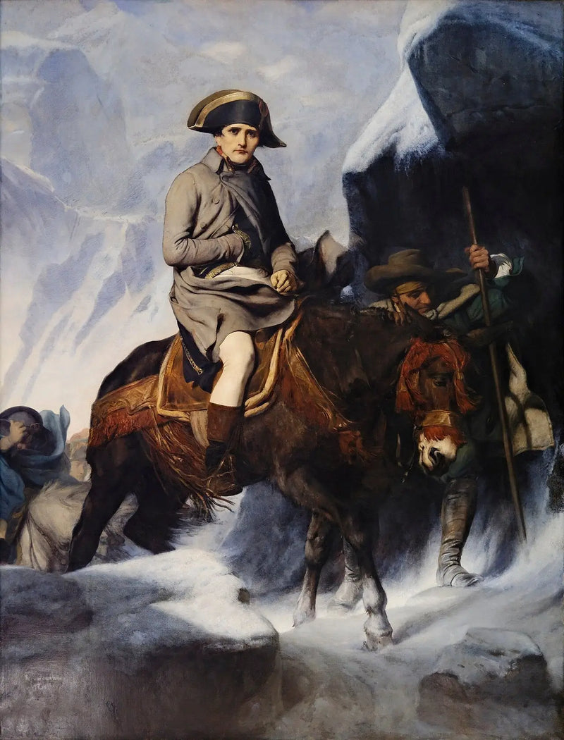 Bonaparte cruzando los Alpes - Paul Delaroche