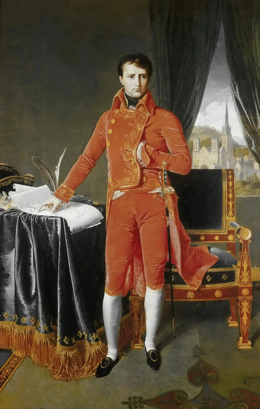 Bonaparte, Primer Cónsul - Jean-Auguste-Dominique Ingres