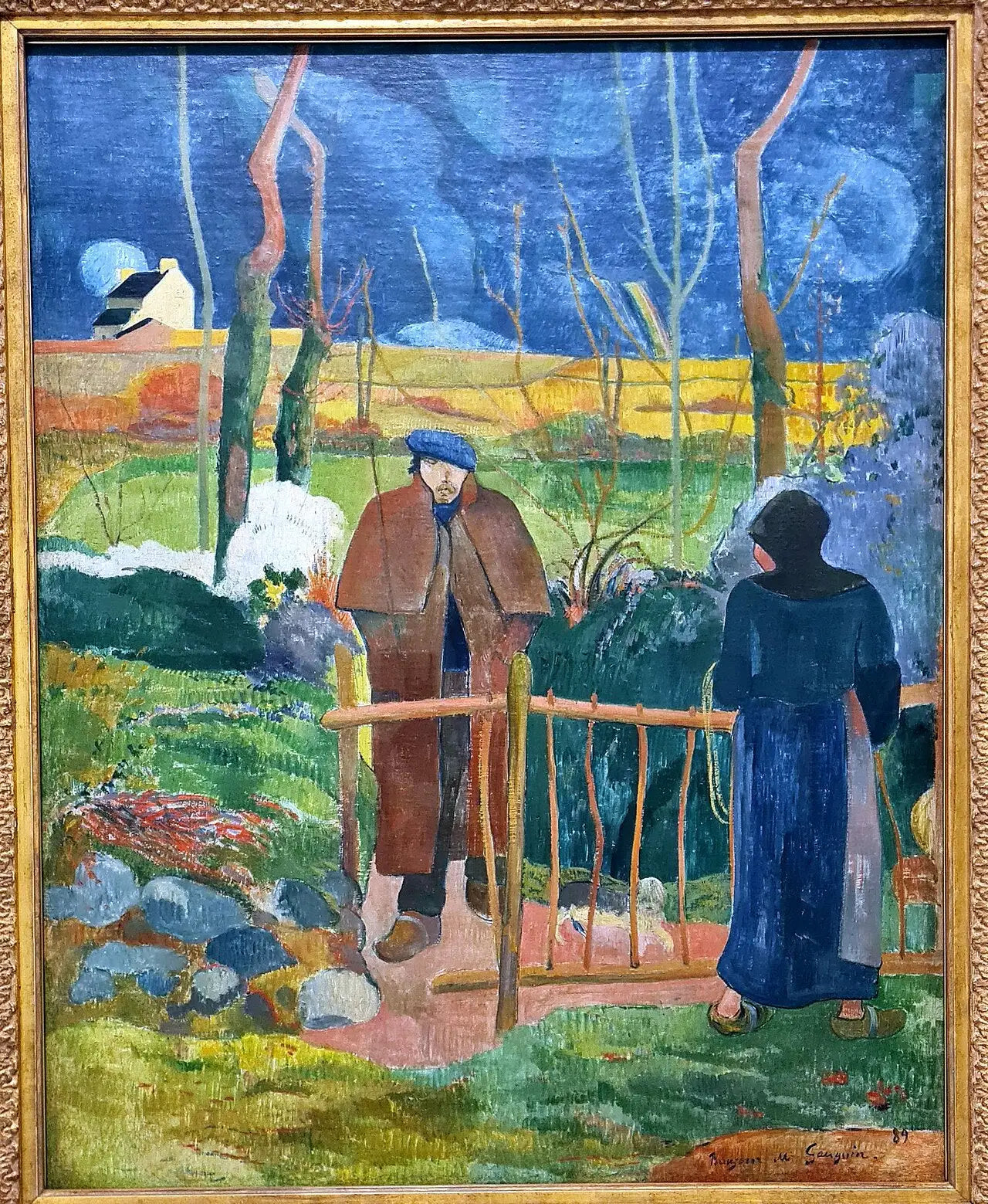 Bonjour Monsieur Gauguin - Paul Gauguin - Alpha Reproduction