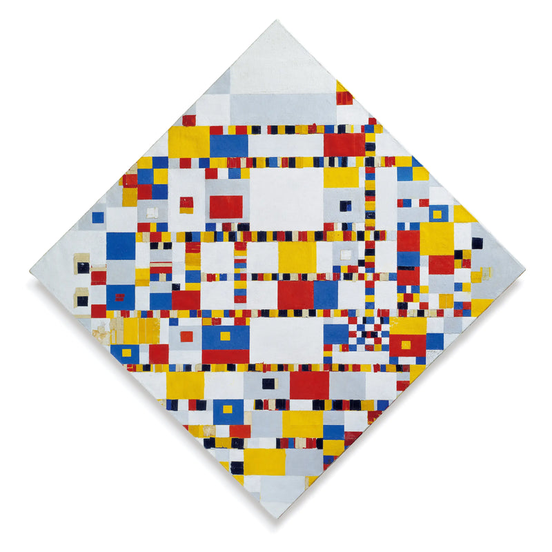 Boogie Woogie de la victoria - Piet Mondrian