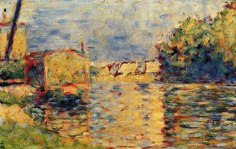 Orilla del río - Georges Seurat