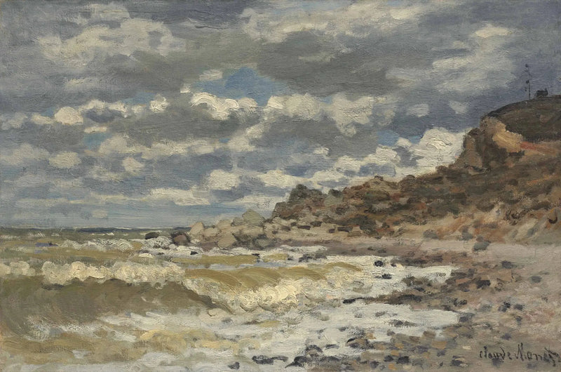Costa en Sainte-Adresse - Claude Monet